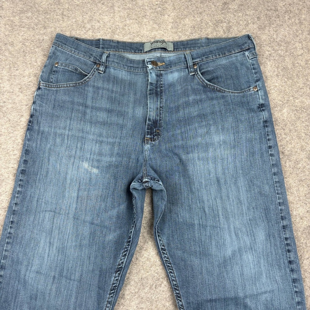 Wrangler Authentics Jeans Mens 38x29 Medium Wash Straight Western Cowboy Outdoor